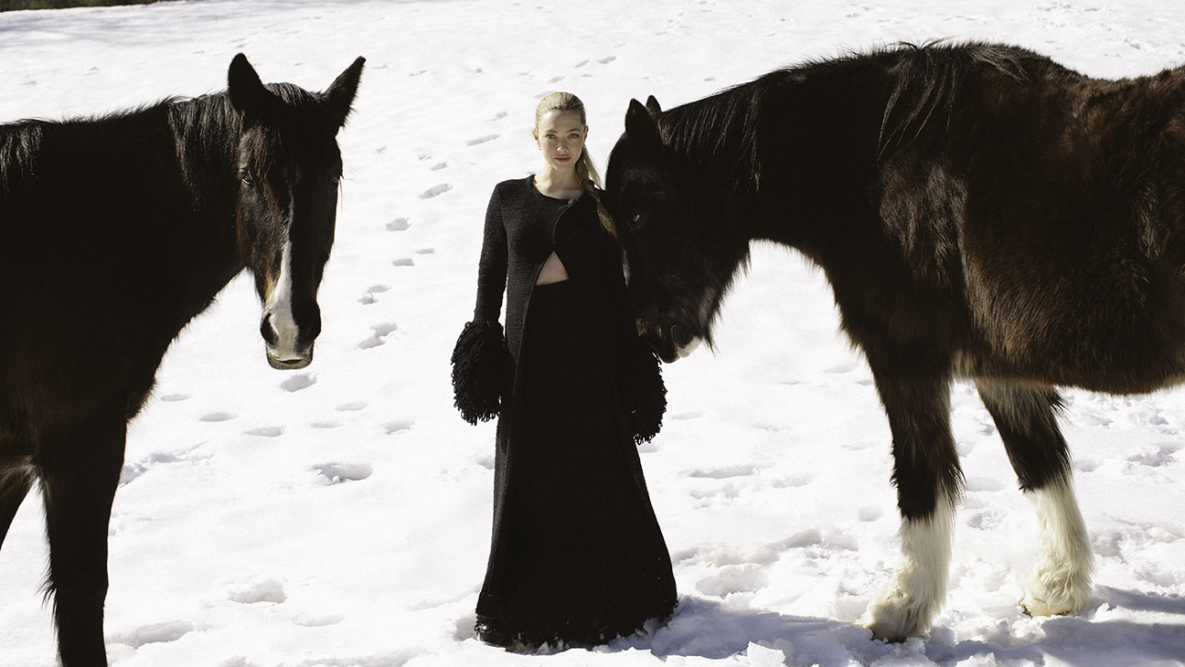 Having 20 years of experience, I’ve earned the shoes that I’m wearing on these sets, says Amanda Seyfried. She was photographed Feb. 21 at her farm in upstate New York.